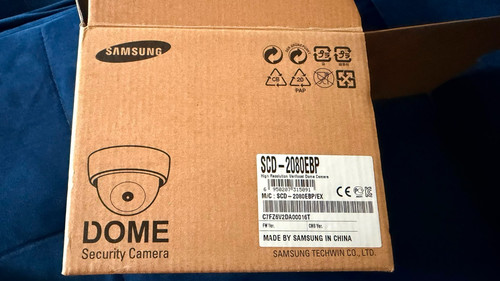 Samsung scd 2080ebp dome cctv - samsung,