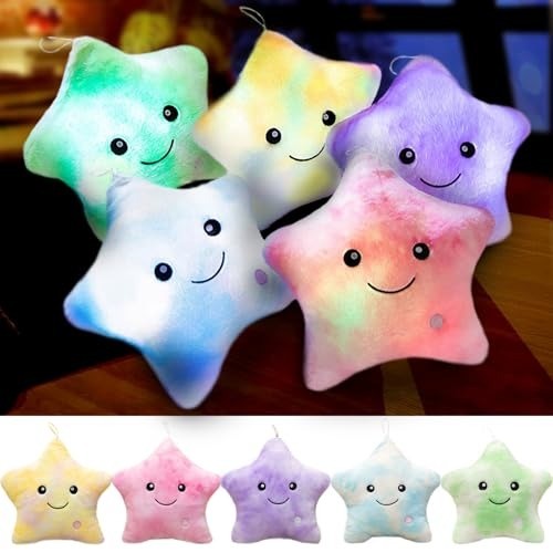 Charming led glow star cushion - charming,