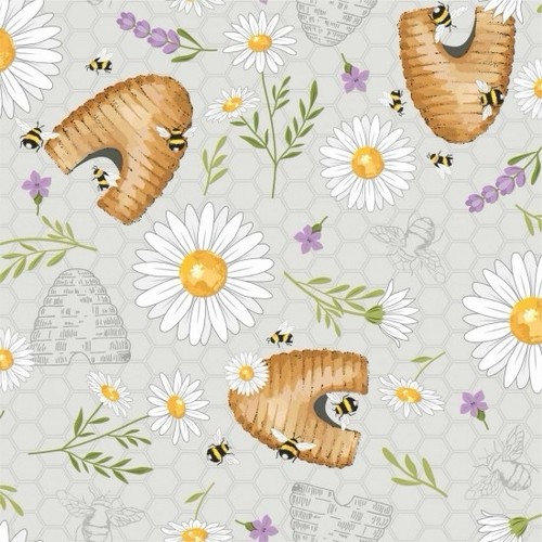 Fat quarter nutex queen bee - quarter,