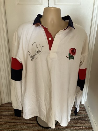 England rugby match worn - england,