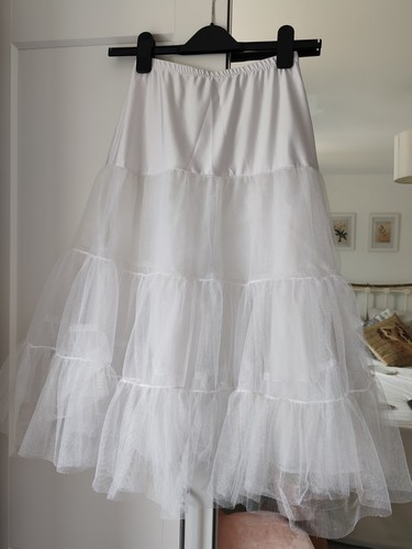 White netted underskirt with - underskirt,