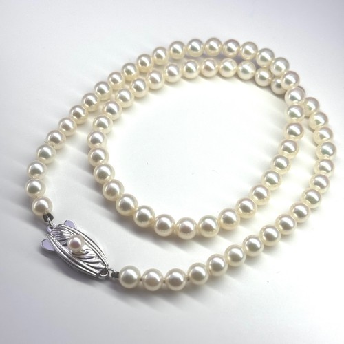 Mikimoto 5mm white akoya - mikimoto,