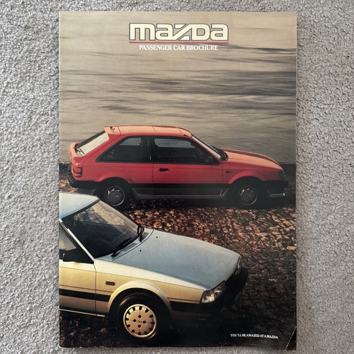 Mazda passenger car range - passenger,