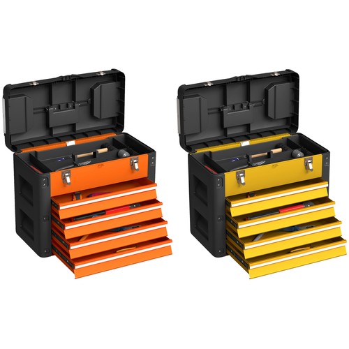 Homcom large toolbox - homcom, 4