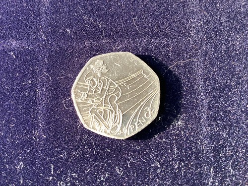 50p coin london olympics - coin, 2011