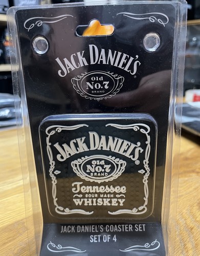 New jack daniel coaster - new,
