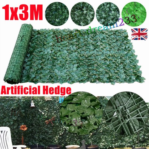 Artificial garden fence - 3m,