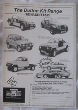 1984 Dutton Kit Car Range
