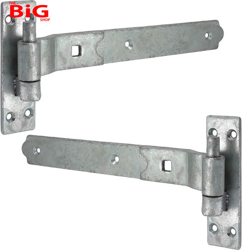 Pair galvanised cranked - pair,