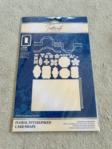Tattered lace floral - tattered, ‘floral
