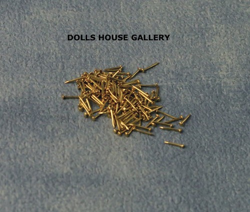 Brass nails 6mm 100 - brass,