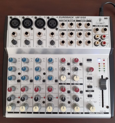Behringer ub1202 stereo audio - behringer,