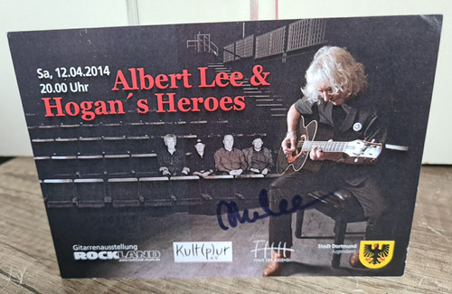 Autograph albert lee - autograph,