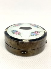 Antique GUILLOCHE ENAMEL ROSES