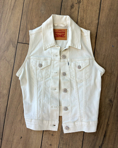 Levi women white denim - white,