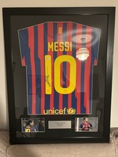 Rare Lionel Messi Hand Signed