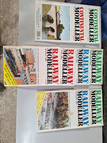 Railway modeller magazines - modeller,