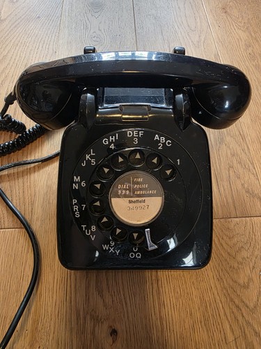 Vintage gpo 706 black rotary - 706,
