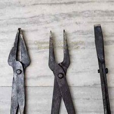 Blacksmith Long Jaw Tongs Set