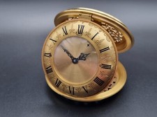 Jaeger Le Coultre Memovox Mystery travel 8 days alarm clock