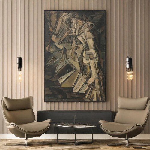 Marcel duchamp descending - marcel, a