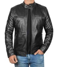 Men's Genuine Leather Trucker