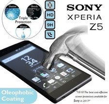 100% Genuine Tempered Glass Screen Protector 9H E6603/E6653 For Sony Xperia Z5
