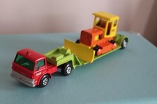 Matchbox K-17 DYSON LOW-LOADER FORD TRACTOR Diecast Truck 9” Lorry & CASE Plough