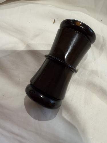 Georgian treen dice shaker - dice,