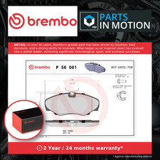 Brake Pads Set fits VAUXHALL