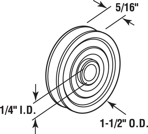 Prime line 13562 nylon steel - 13562, nylon/steel
