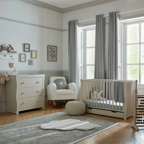 Chelford sleigh cot - sleigh, bed