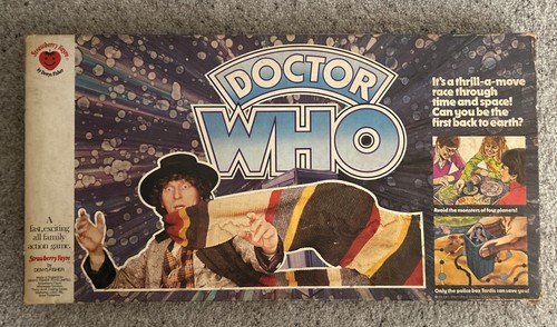 Doctor who board game - board, 1975