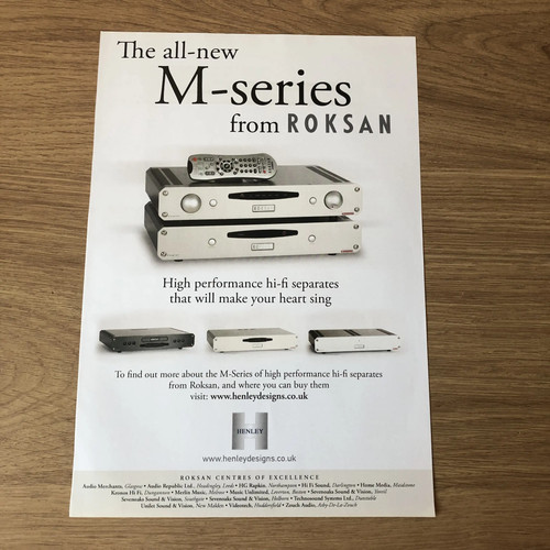 Hifis61 magazine advert 11x8 - magazine,