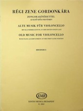 Old Music for Cello and Piano