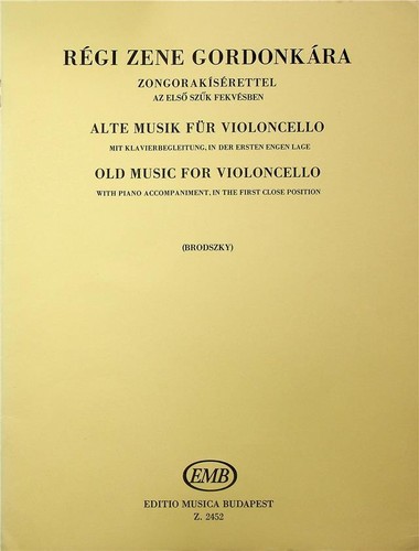 Old music for cello and - for,
