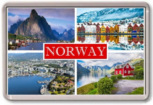Fridge magnet norway large - fridge,
