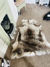 Reindeer Hide Rug Used very