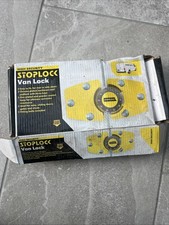 Stoplock Van Lock High Security Trailer Home Garage Shed Door Hasp 2 Keys new 