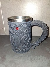 Large Silver Celtic Twin