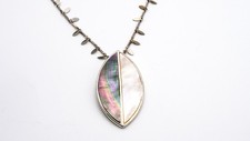 Mother of Pearl & Abalone Leaf