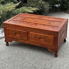 Vintage Chinese Carved Camphor