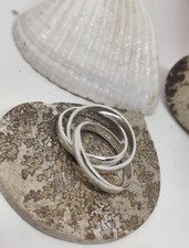 925 Sterling Silver 3 Band