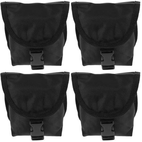 Black diving weight - weight, pouch