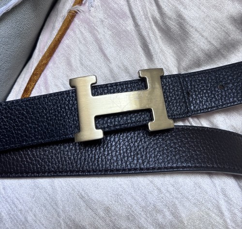 Hermes reversible belt with - reversible, h