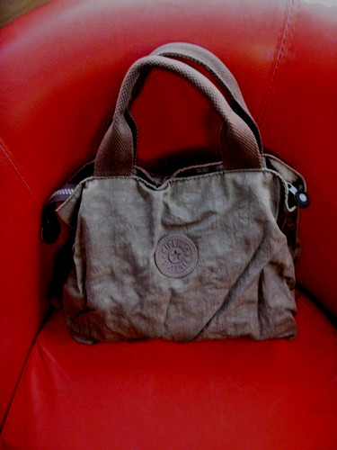 Brown kipling grab bag pockets - kipling,