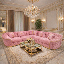 Ambassador Corner Sofa Black
