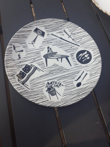 Homemaker plate ridgway - 'homemaker', 8"
