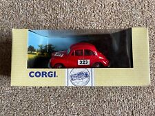 CORGI 96746 MORRIS MINOR 1000 SALOON RED RALLY CAR