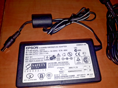 Genuine epson a291e power - genuine,